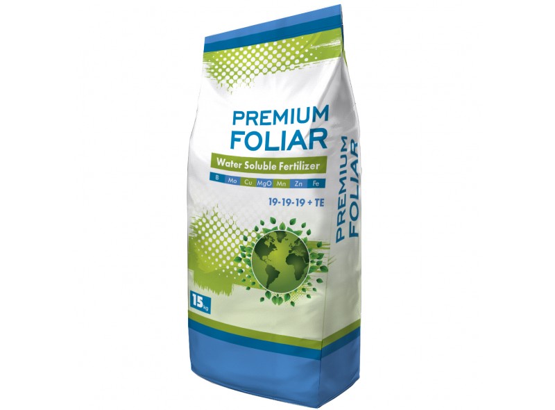 Добриво Premium Foliar (Преміум Фоліар) 19-19-19+TE, 15кг, комплексне водорозчинне добриво Добриво Premium Foliar (Преміум Фоліар) 19-19-19+TE, 15кг, комплексне водорозчинне добриво